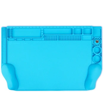 

Heat Insulation Silicone Soldering Heat-Resistant Soldering Station Repair Insulator Pad Woking Mat