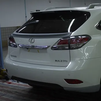 

Fit For Lexus RX Series RX200 RX270 RX350 ABS Plastic Unpainted Color ABS Plastic Rear Spoiler 2013 2014 2015 2016