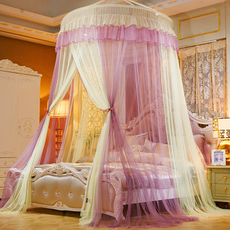 Twin Princess Bed Curtain Tent Home Queen King Netting Mosquito Net Ceiling-Mounted Canopy CK Foldable Full Dome D20 Twin Princess Bed Curtain Tent Home Queen King Netting Mosquito Net Ceiling-Mounted Canopy CK Foldable Full Dome D20