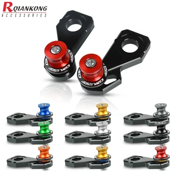 

Motorcycle CNC Aluminum Rear Wheel Axle Stand Pick Up Hook Set Motorbike Accessories Cotton Reels For Honda CBR650F 2014-2018