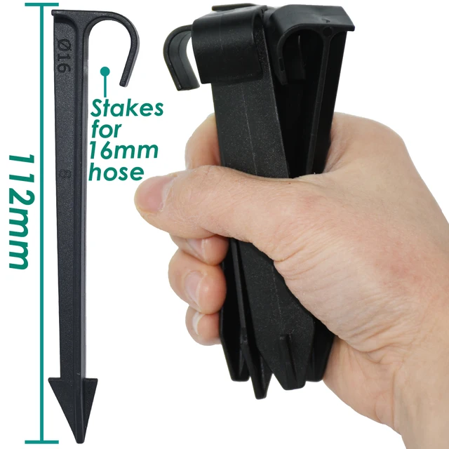 10Db 16 Mm -Es Cső Tét Tartó Végső Dugó Könyök Póló Öntöző Csatlakozó Kerti Mikrokelső Öntözés 1/2 Hüvelykes Pe Csőcsövek Szerelvények - Image 2