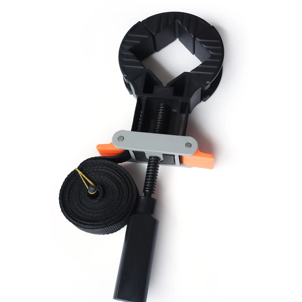 

90 Degree Right Angle Woodworking Frame Clamp Strap Holder Quick Tension Clamp Picture Frame Clip Photo Frame Clip
