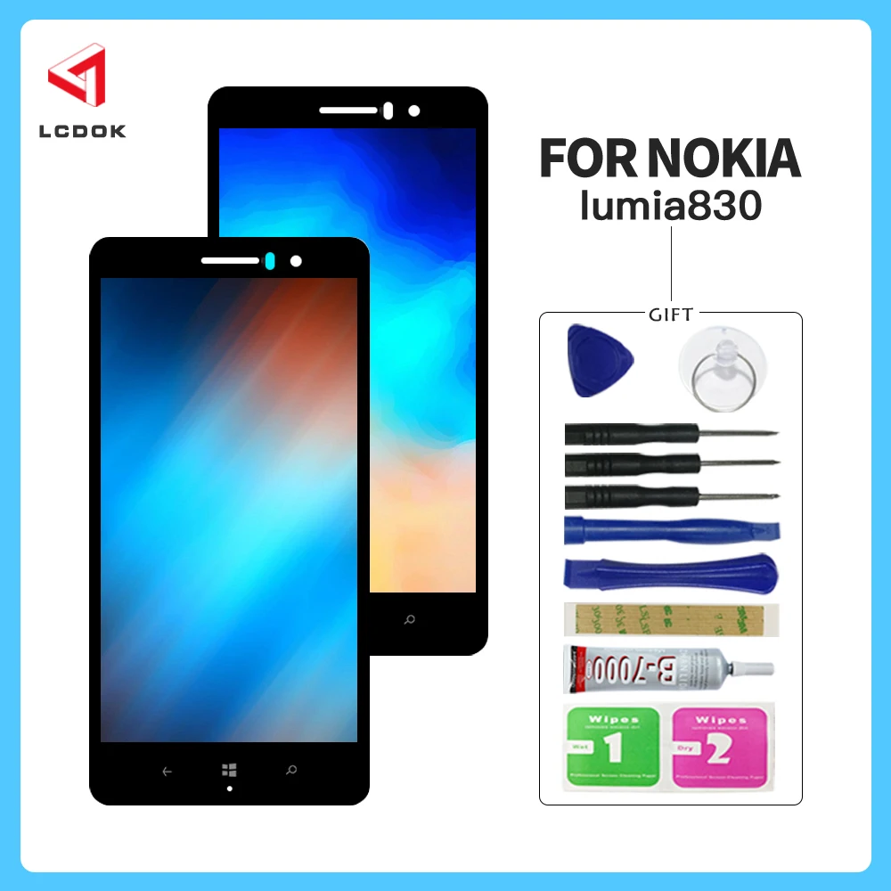 100% тестирование Экран чехол с подставкой и отделениями для карт Nokia Lumia 830 RM-983 RM-984