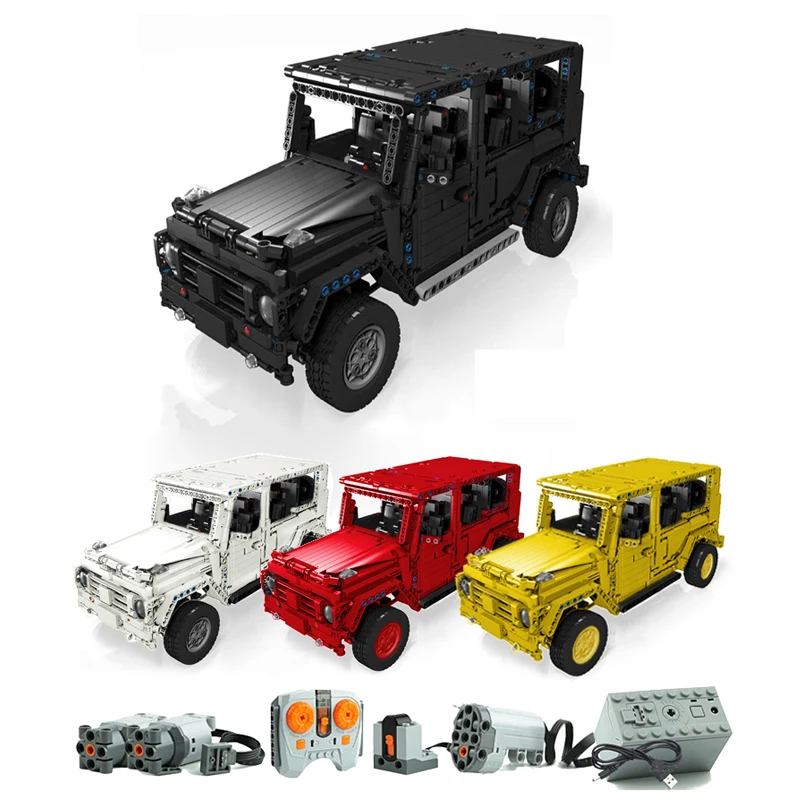 

2019 NEW Technic G500 AWD Wagon SUV Vehicle Building Block Technic MOC 2425 Motors Power Function DIY Bricks Toys For Children