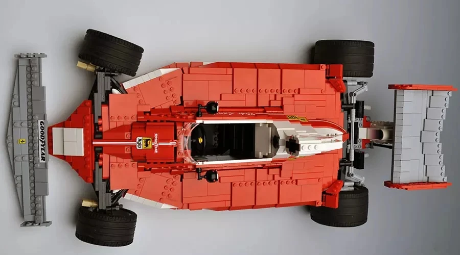 2405 шт. XinBaobei блоки 03023 красный Мощный гонщик совместимые легоде technic детские игрушки Кирпичи Рождественский подарок 4px To DE