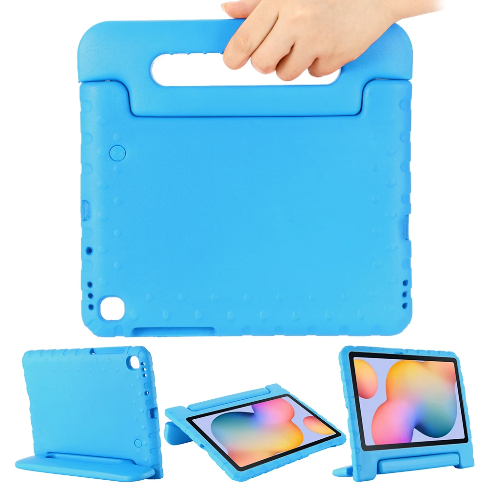 Чехол для Samsung Galaxy Tab S6 Lite 10 4 дюйма P610 SM P615 чехол EVA противоударный детский с ручкой