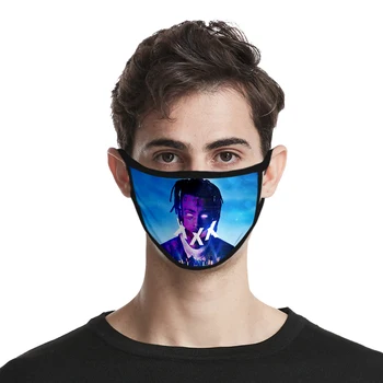 

Washable Reusable Mouth Masks xxxtentacion Face Mask Reusable Washable Mask Funny Multi Style Party Mask Dropshipping