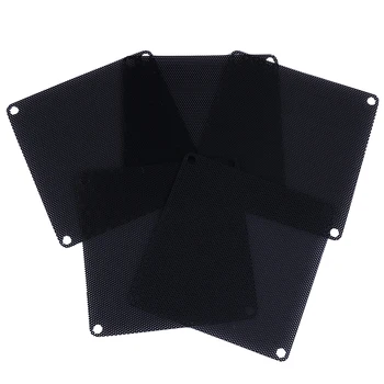 

New Arrival 5Pcs High Quality 140mm PVC PC Fan Dust Filter Dustproof Case Computer Cooler Cover Mesh