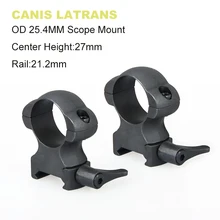 PPT тактический прицел крепление QD 25,4 мм прицела Центр высота 27 мм подходит 21,2 мм Пикатинни gs24-0161