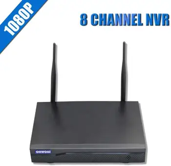 

OHWOAI H.265 8CH CCTV NVR for 2.0MP ONVIF 2.0 IP Camera metal network video recorder P2P for CCTV System
