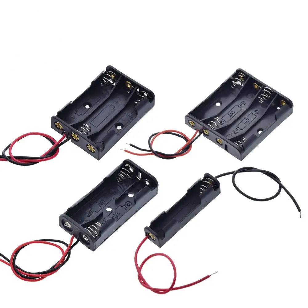 MasterFire 20 шт./лот 1x 2x 3x 4x AAA чехол для хранения батареи коробка держатель свинец с 1 2 3