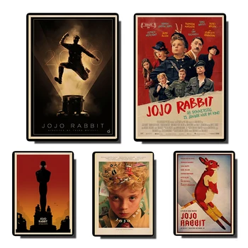 

Jojo Rabbit poster Decorative Retro Poster Wall Art Painting Room Decor 42X30cm