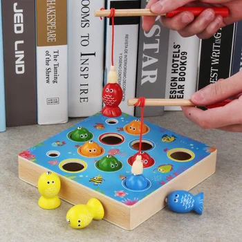 

Children's Wooden Magnetic Fishing Toys Early Childhood Education Puzzle Looking For During For A Little montessori educational
