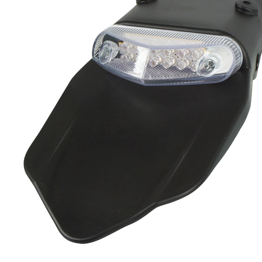 For Kawasaki D-TRACKER KDX KLX 125 140 150 175 200 220 250 300 450 650 SR G L BF S R S Dirt Bike Fender LED Stop Rear Tail Light