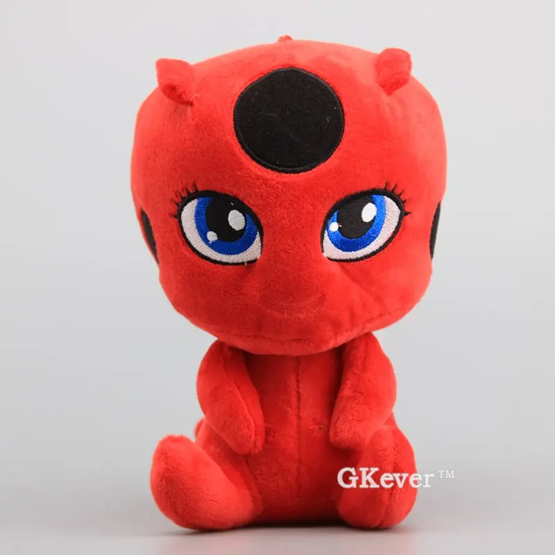 

20cm Ladybug Lady Bug Stuffed Plush Dolls Toys Cartoon Anime stuffed Ladybug Cat animals toys Children Birthday Gift