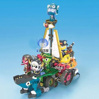 

Bandai Assembled Model 62369 KERORO Juncao DX06 Nautical King Combined Powerboat PVC Action Assembled model toys