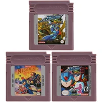 Video Game Cartridge Console Card 16 Bits Megaa Man Series For Nintendo GBC English Version