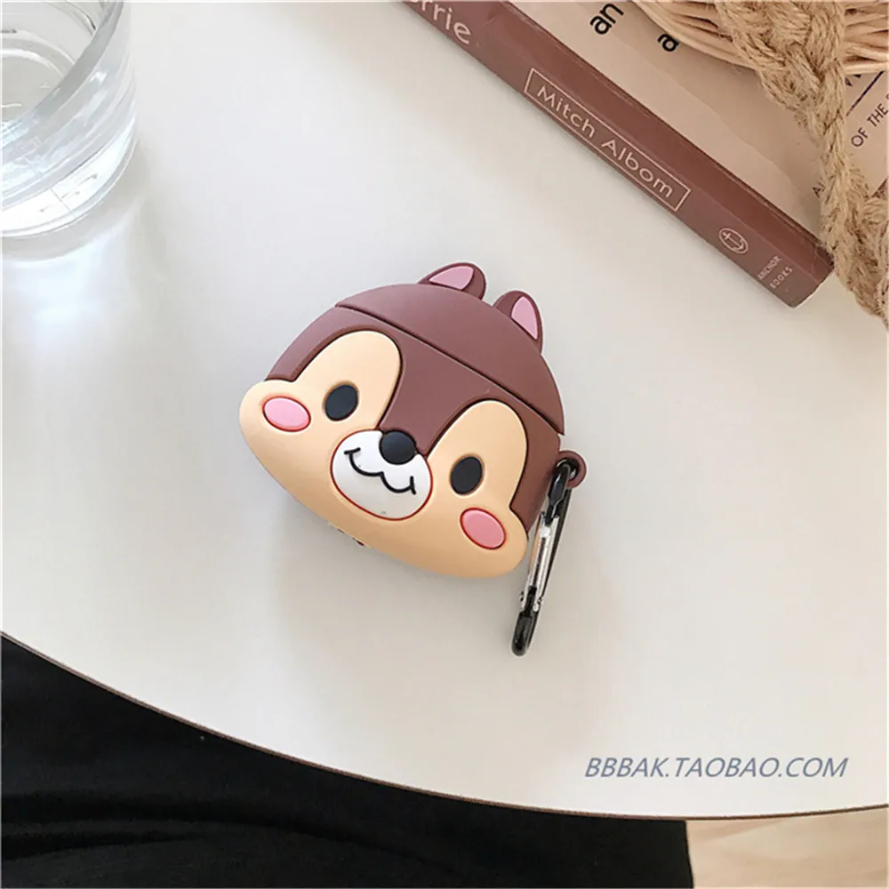 Q UNCLE Ins Чехлы для пар с героями мультфильмов для Apple Airpods защитный чехол милый мешок для хранения Bluetooth беспроводная гарнитура коробка Женская