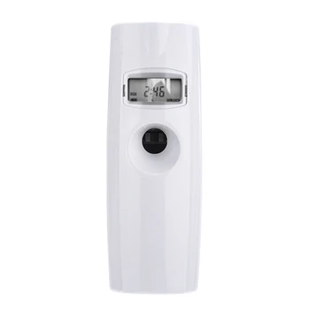 

LCD Indoor Automatic Aerosol Dispenser Timer Perfume Sprayers Device Wall Mounted For Home Toilet Air Refresher Tool