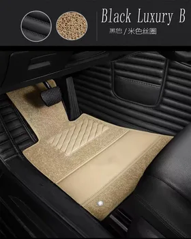 

Car floor mats with Logo/Brand Logo Case for Peugeot 206 207 2008 301 307 308sw 3008 rcz all weather waterproof heavy duty car s