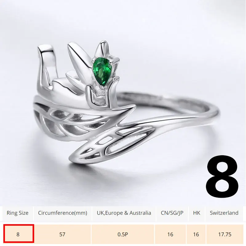 BAMOER Аутентичные 925 пробы серебро сердце любовь навсегда более кольцо, чистый фианит ювелирные изделия распродажа ограниченный запас от низкого до 3,99 - Цвет основного камня: SCR364-8