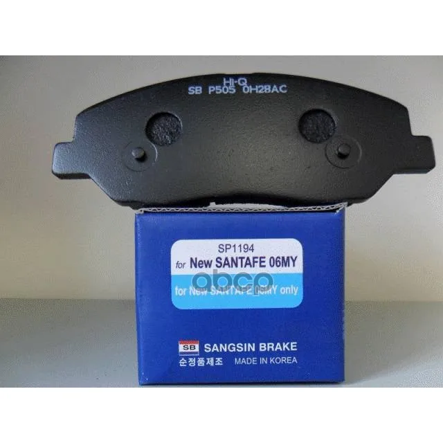 Колодки Тормозные Дисковые Sangsin Brake Sp1194 Sangsin brake арт. SP1194
