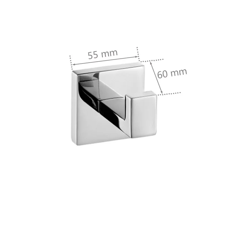 Aço Inoxidável Polido Conjunto De Hardware Banheiro,