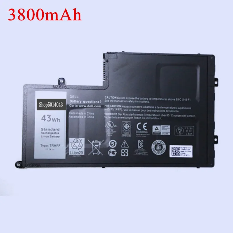 Литий-ионный аккумулятор для ноутбука DELL Inspiron 5547 5545 5548 5447 5445 5448 14-5447 15-5547 3450 3550 TRHFF
