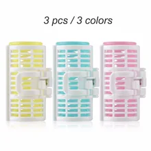 3 шт./партия, щипцы для завивки волос на весну с зажимом, ручки, ролики, DIY Прическа для домашнего использования, салон, Волшебная челка, бигуди для волос, рулон, красота, инструмент для укладки волос