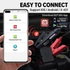 LAUNCH BST-360 Bluetooth Battery Test Clip Analyzer 6V 12V 2000CCA BST360 Voltage tester for x431 device Adnroid / IOS Phone 4