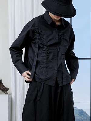 Autumn new design of the minority design dark