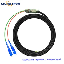 

Fiber SCUPC 2-core single-mode jumper 3m SCUPC 2-core single-mode outdoor waterproof suitable for FTTH FTTX network