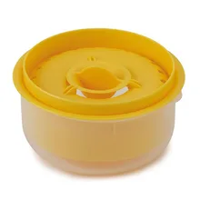 Разделитель желтка и белка большой емкости кухонные инструменты легко чистить портативный желтый разделитель белка фильтр PP гаджет с коллекционным чехлом