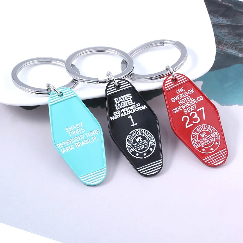 LEATHER HOTEL KEYCHAIN / BLACK ボルトルーム LEATHER HOTEL KEYCHAIN / BLACK – VAULTROOM