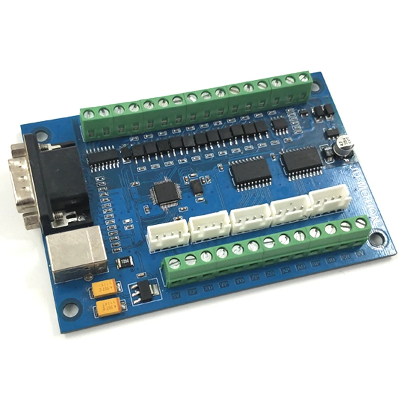 

Carving Machine CNC Motion Control Card 5-Axis Interface Board MACH3 Interface Board USB Interface Board with Handwheel