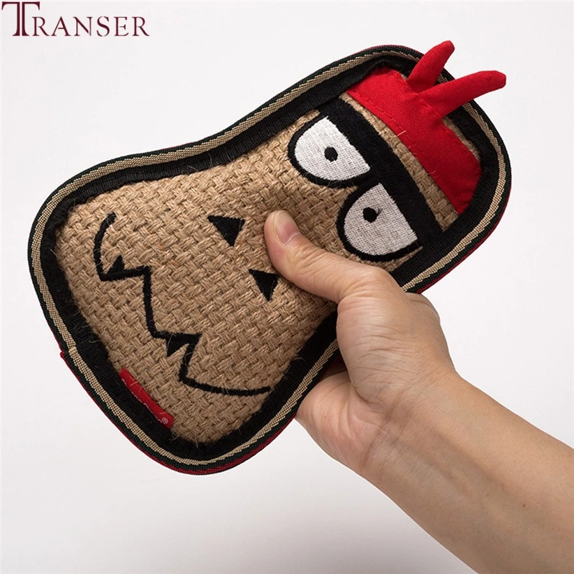 Transer, большая игрушка для собак, хлопок, лен, для укуса, молярные зубы, чистые игрушки для больших собак, товары для маленьких и средних собак, поставка 9107