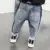 IENENS Kids Baby Boys Jeans Clothes Children Boy Повседневные Джинсовые Брюки Младенцы Ребенок Эластичный Пояс Длинные Брюки Одежда