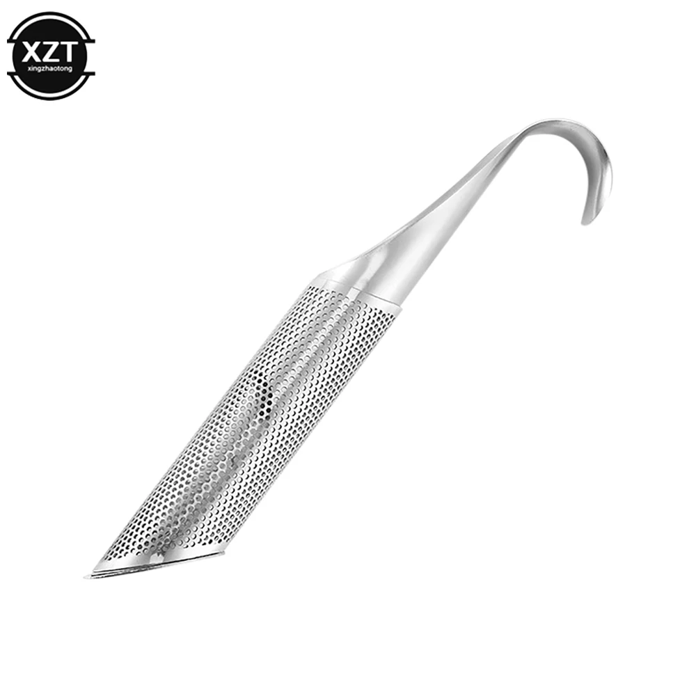 Tea Strainer tea infuser tea strainer tea filter Stainless Steel Infuser Pipe Design Metal Tea Strainer for Mug Fancy Filter for Puer Herb Tools Accessories