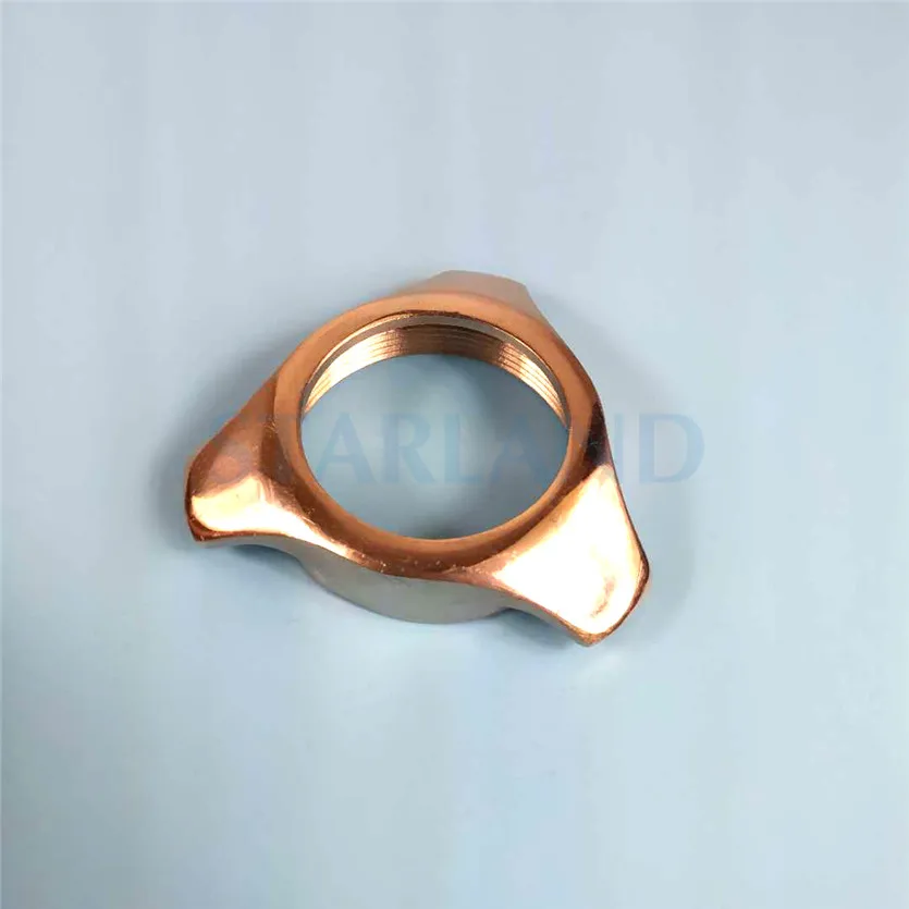Big Triangle Screw Nut Spare Part for Stainless Steel Churros Machine Accessory Replacement Manual Sausage Stuffer