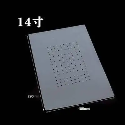 

3PCS Vacuum separator Silicone pad High temperature resistance Pump type Screen dismantling silicon sheet Anti slip with hole