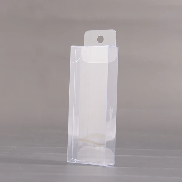 Clear Plastic Rectangular Hanger Boxes