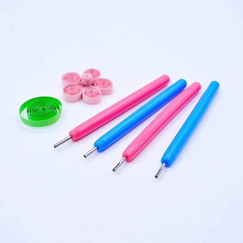2/5pcs Quilling Paper Pen DIY Assorted Color 10.5cm Origami Scrapbooking Slotted Paper Tool craft paper scrapbook materials origami paper scrapbooking material scrapbooking paper diy craft materials