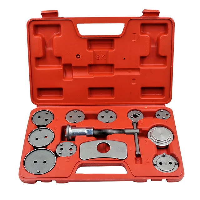 12 Pcs/Set Auto Car Brake Disc Caliper Wind Back Tool Kit Precision Brake  Piston Pump Pad Repair Tools - AliExpress