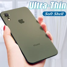 Роскошный ультра тонкий 0,2 мм PP чехол для IPhone XR XS Max X противоударный бампер чехол для IPhone 7 8 6 6s Plus чехол для телефона