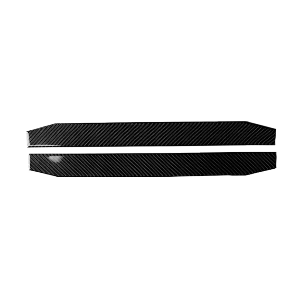 

Real Carbon Fiber Car Door Outer Sill Plate Cover Stickers For Chevrolet Camaro 2017+ Auto Car Accessory