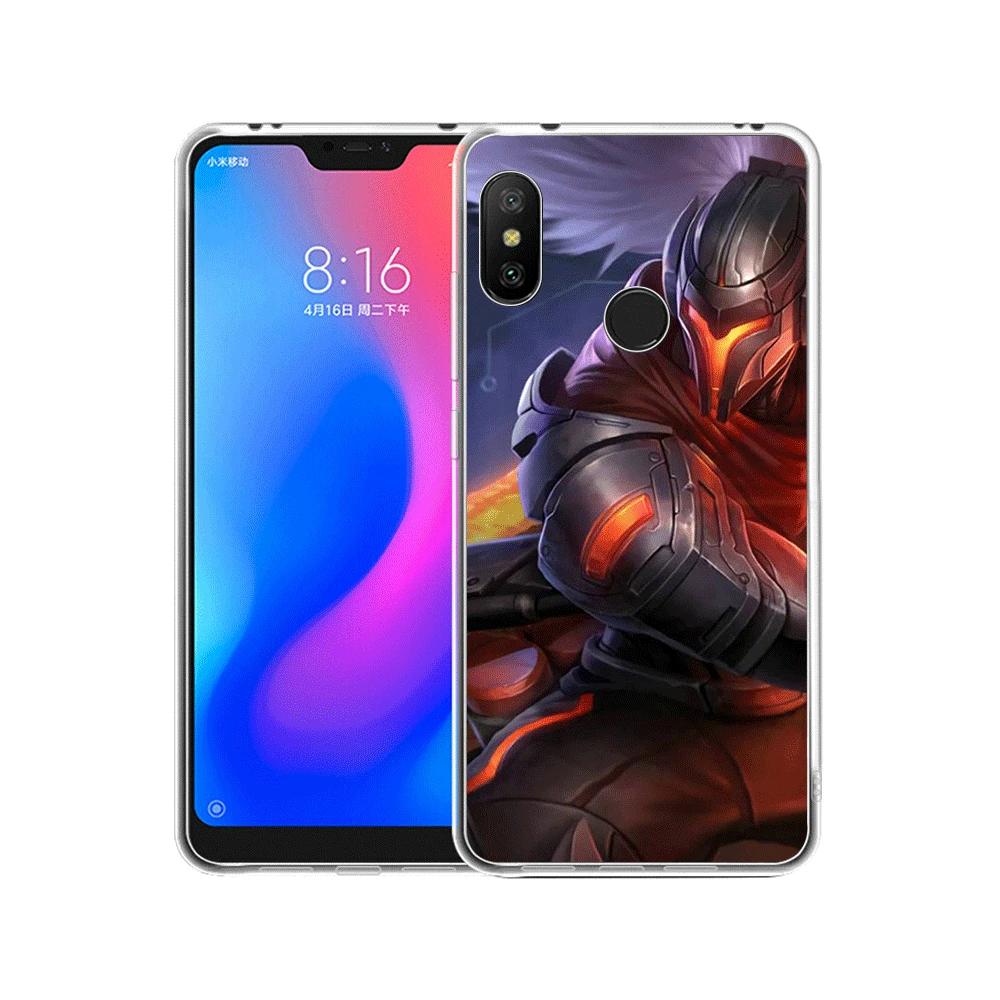3 Мобильный чехол для телефона Xiaomi Redmi Note 8 6 7 5 Pro Xiaomi 4 4X 5A чехол League of legends милый - Цвет: 3