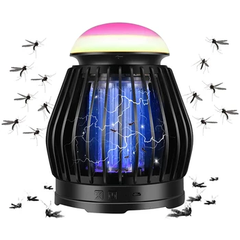 

No Radiation Insect Killer Flies Trap Lamp Electric Anti Mosquito Insect Killer Lamp Fly Trap for Home Fly Bug Repellent