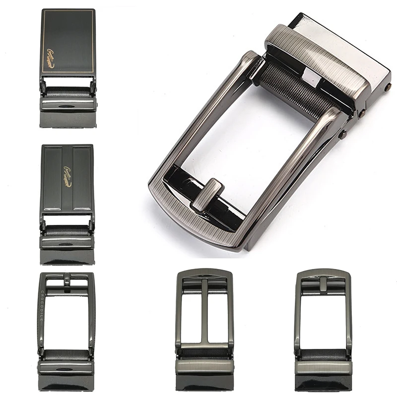 

Mens Reversible Alloy Belt Buckle Replacement Metal Pin Belt Buckle Leather Waistband Buckles No Belt for 33mm Leather Strap