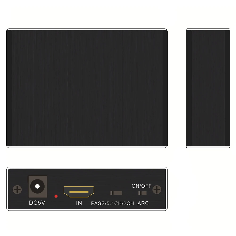 Аудио экстрактор декодирование коаксиальный к RCA AC3 DTS оптический TOSLINK SPDIF 5.1CH