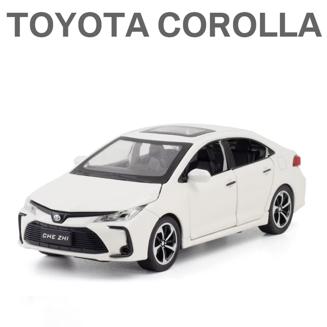 1:32 Toyota Corolla Alloy Car Die Cast Toy Car Model Sound and Light Children's Toy Collectibles Birthday gift 4